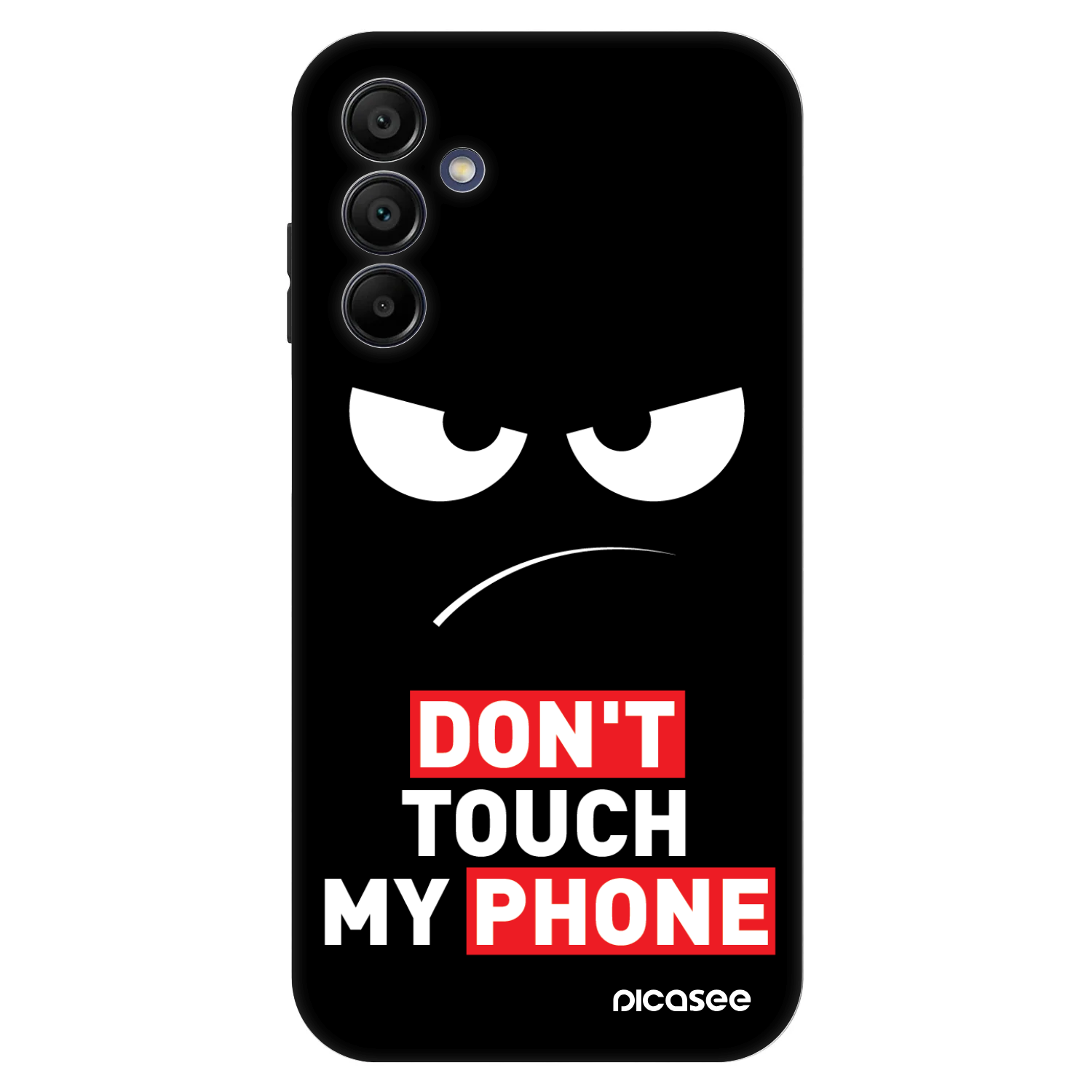 Picasee Fashion Case für Samsung Galaxy A15 A156B 5G - Angry Eyes - Transparent