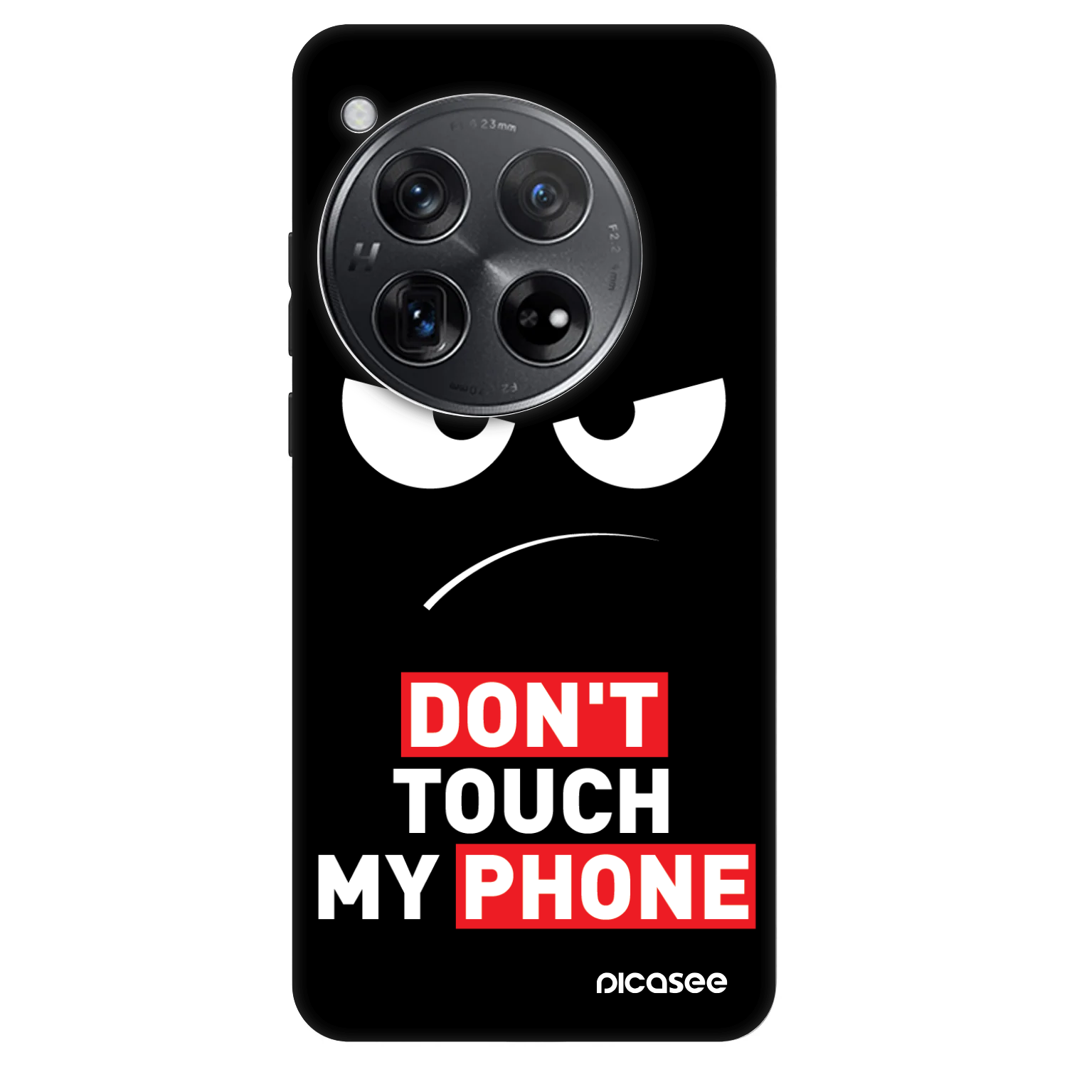 Picasee Fashion Case für OnePlus 12 5G - Angry Eyes - Transparent