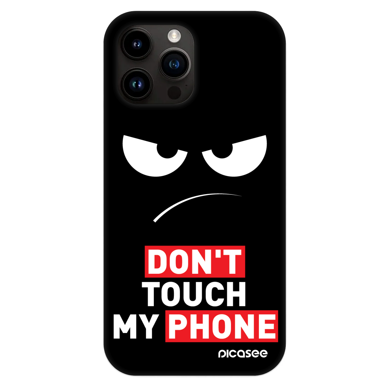 Picasee Fashion Case MagSafe für Apple iPhone 13 Pro Max - Angry Eyes - Transparent