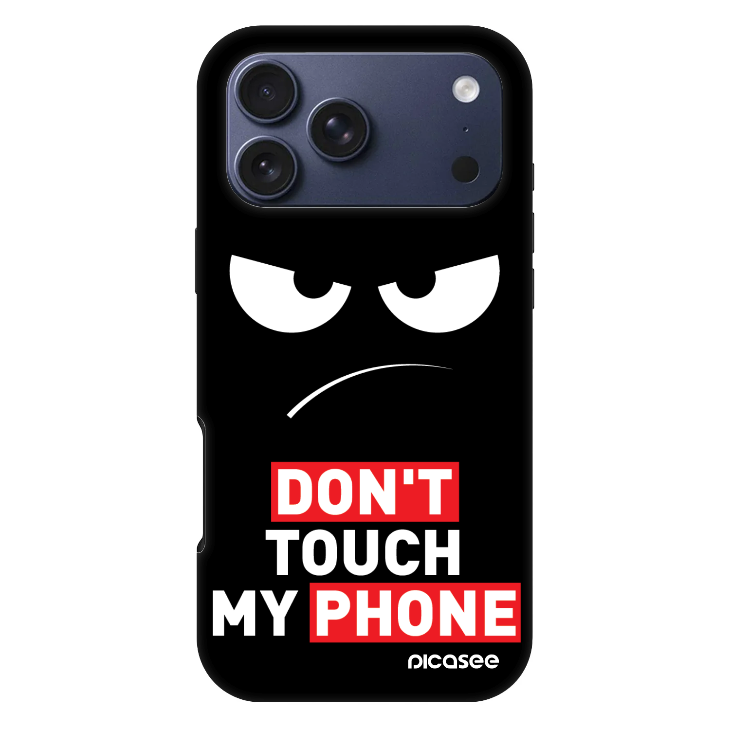 Picasee Fashion Case MagSafe für Apple iPhone 17 Pro Max - Angry Eyes - Transparent