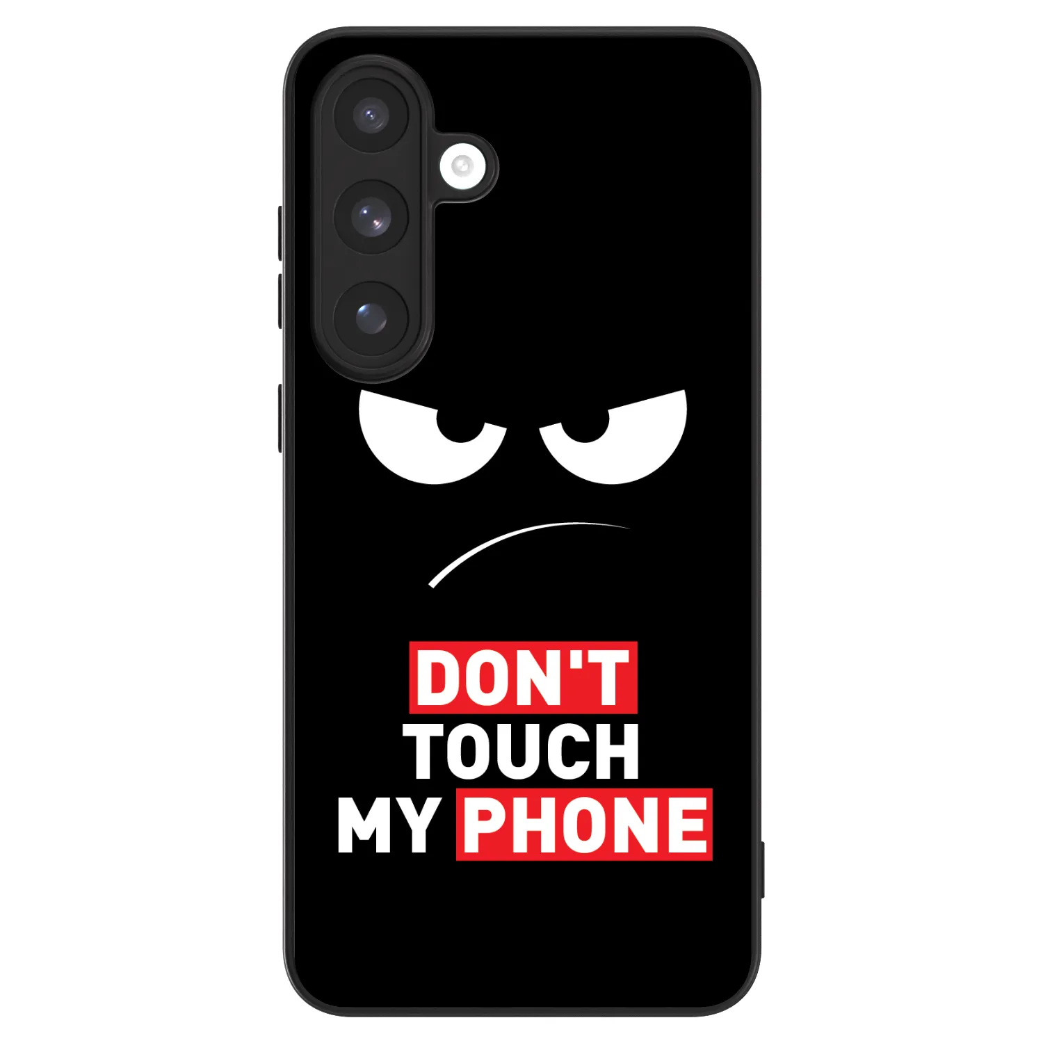 Picasee ULTIMATE CASE für Samsung Galaxy S25 FE 5G - Angry Eyes - Transparent