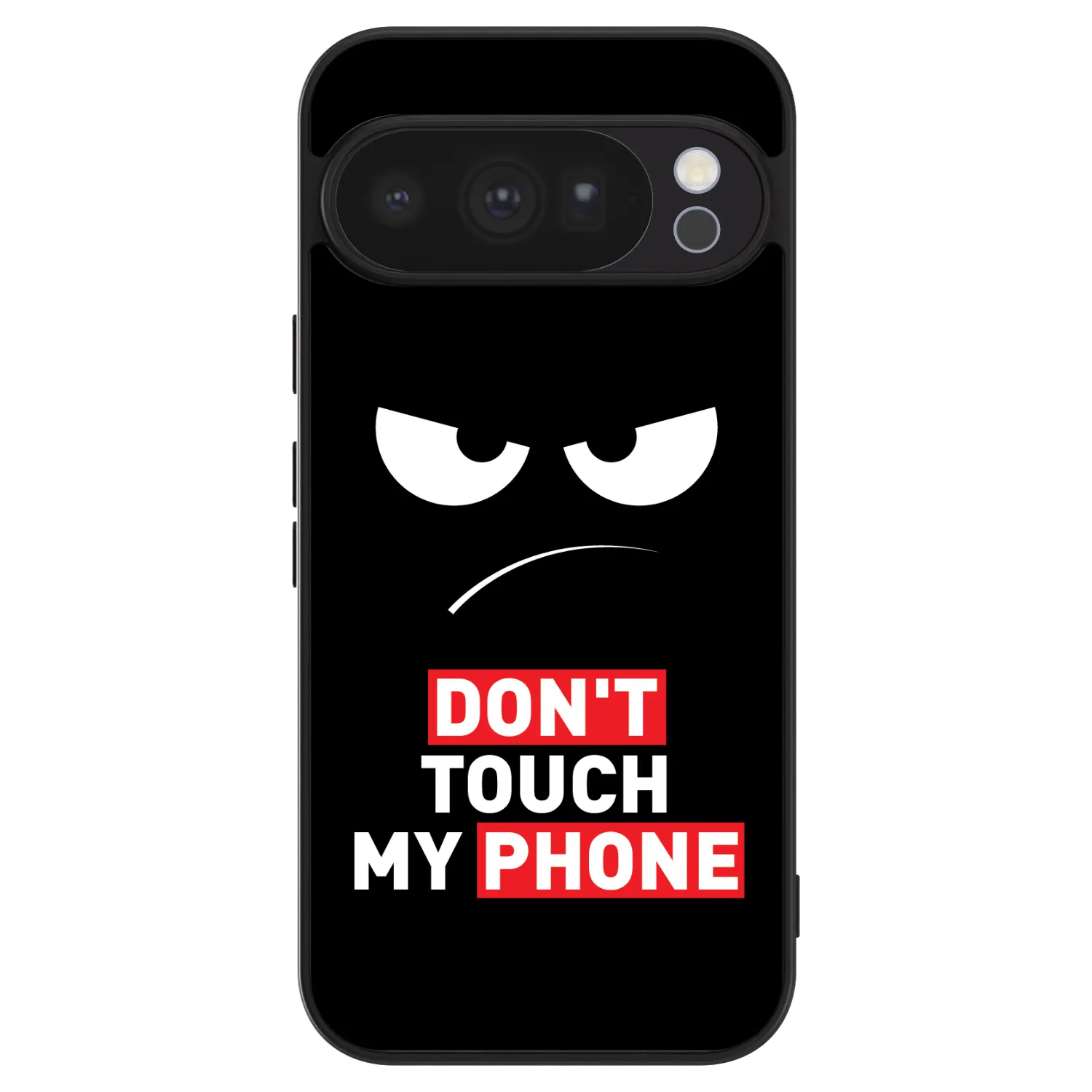 Picasee ULTIMATE CASE für Google Pixel 10 Pro - Angry Eyes - Transparent