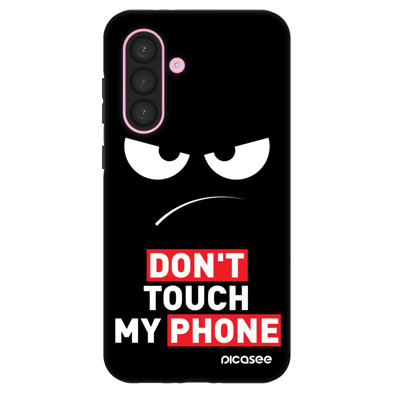 Picasee Fashion Case für Samsung Galaxy A56 5G A566B - Angry Eyes - Transparent
