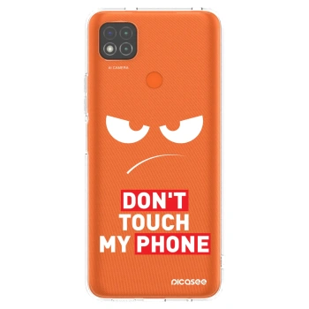 Picasee Xiaomi Redmi 9C Hülle - Transparentes Silikon - Angry Eyes - Transparent