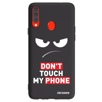 Hülle für Samsung Galaxy A20s - Angry Eyes - Transparent