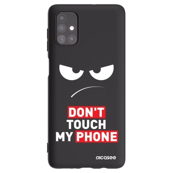 Hülle für Samsung Galaxy M51 M515F - Angry Eyes - Transparent