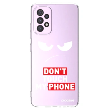 Picasee Samsung Galaxy A32 5G A326B Hülle - Transparentes Silikon - Angry Eyes - Transparent