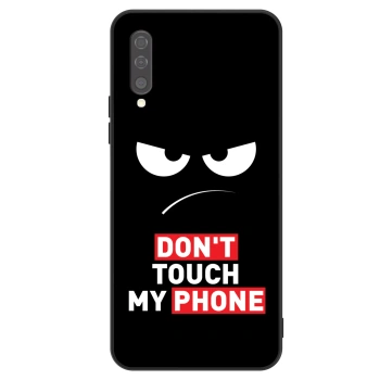 Hülle für Samsung Galaxy A50 A505F - Angry Eyes - Transparent