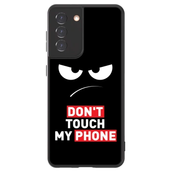 Picasee ULTIMATE CASE für Samsung Galaxy S21 5G G991B - Angry Eyes - Transparent