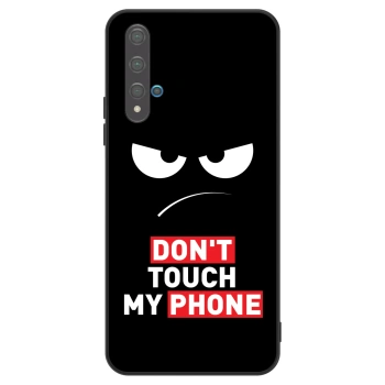 Hülle für Huawei Nova 5T - Angry Eyes - Transparent