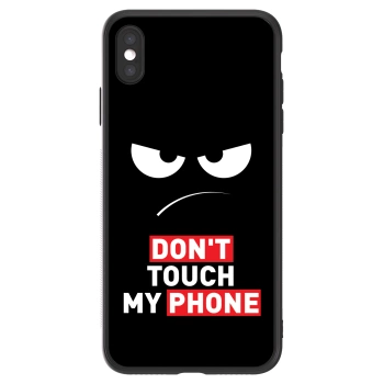 Picasee ULTIMATE CASE für Apple iPhone XS Max - Angry Eyes - Transparent