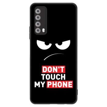 Hülle für Huawei P Smart 2021 - Angry Eyes - Transparent
