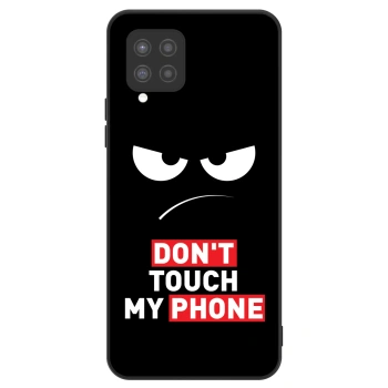 Hülle für Samsung Galaxy A42 A426B - Angry Eyes - Transparent