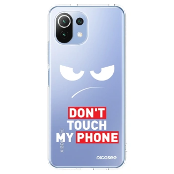 Picasee Xiaomi Mi 11 Lite Hülle - Transparentes Silikon - Angry Eyes - Transparent
