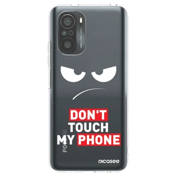 Picasee Xiaomi Poco F3 Hülle - Transparentes Silikon - Angry Eyes - Transparent