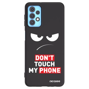 Hülle für Samsung Galaxy A32 4G SM-A325F - Angry Eyes - Transparent