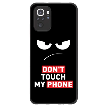 Hülle für Xiaomi Redmi Note 10S - Angry Eyes - Transparent