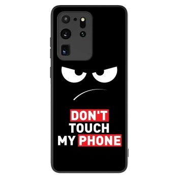 Hülle für Samsung Galaxy S20 Ultra 5G G988F - Angry Eyes - Transparent