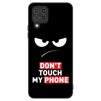 Hülle für Samsung Galaxy A22 A225F 4G - Angry Eyes - Transparent
