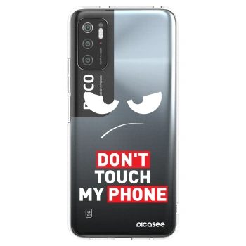 Picasee Xiaomi Poco M3 Pro 5G Hülle - Transparentes Silikon - Angry Eyes - Transparent