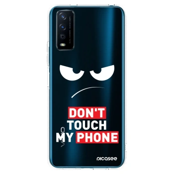 Picasee Vivo Y11s Hülle - Transparentes Silikon - Angry Eyes - Transparent