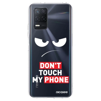 Picasee Realme 8 5G Hülle - Transparentes Silikon - Angry Eyes - Transparent