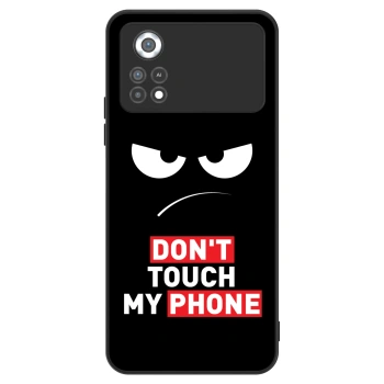 Hülle für Xiaomi Poco X4 Pro 5G - Angry Eyes - Transparent