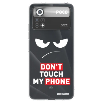 Picasee Xiaomi Poco X4 Pro 5G Hülle - Transparentes Silikon - Angry Eyes - Transparent