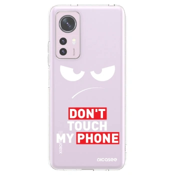 Picasee Xiaomi 12 Hülle - Transparentes Silikon - Angry Eyes - Transparent