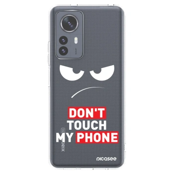 Picasee Xiaomi 12 Pro Hülle - Transparentes Silikon - Angry Eyes - Transparent
