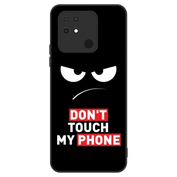 Hülle für Xiaomi Redmi 10C - Angry Eyes - Transparent