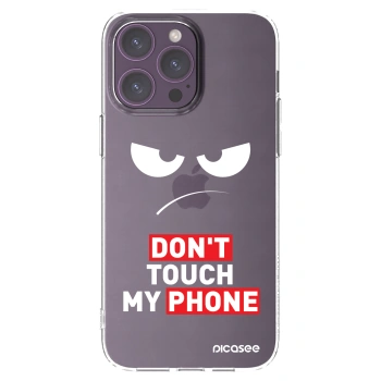Picasee Apple iPhone 14 Pro Max Hülle - Transparentes Silikon - Angry Eyes - Transparent