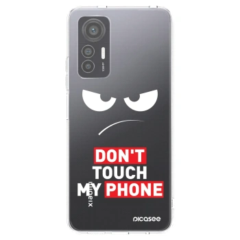 Picasee Xiaomi 12 Lite Hülle - Transparentes Silikon - Angry Eyes - Transparent