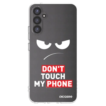 Picasee Samsung Galaxy A34 5G A346B Hülle - Transparentes Silikon - Angry Eyes - Transparent
