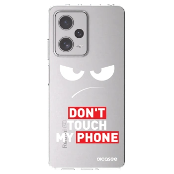 Picasee Xiaomi Redmi Note 12 Pro+ 5G Hülle - Transparentes Silikon - Angry Eyes - Transparent