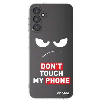 Picasee Samsung Galaxy A14 4G A145R Hülle - Transparentes Silikon - Angry Eyes - Transparent