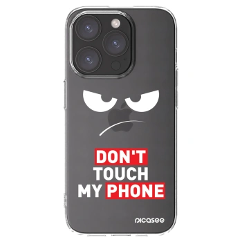Picasee Apple iPhone 15 Pro Hülle - Transparentes Silikon - Angry Eyes - Transparent