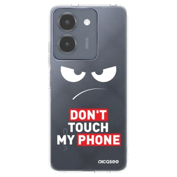 Hülle für Vivo Y36 4G - Angry Eyes - Transparent