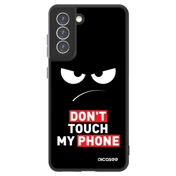Picasee ULTIMATE CASE PowerShare für Samsung Galaxy S21 FE 5G - Angry Eyes - Transparent