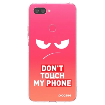 Picasee Xiaomi Mi 8 Lite Hülle - Transparentes Silikon - Angry Eyes - Transparent
