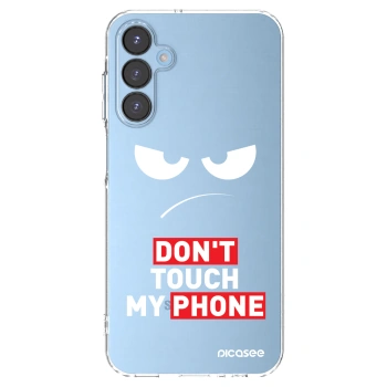 Picasee Samsung Galaxy A15 A156B 5G Hülle - Transparentes Silikon - Angry Eyes - Transparent