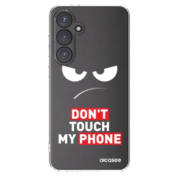 Picasee Samsung Galaxy S24 FE S721B Hülle - Transparentes Silikon - Angry Eyes - Transparent