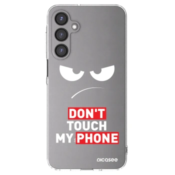 Picasee Samsung Galaxy A16 5G Hülle - Transparentes Silikon - Angry Eyes - Transparent