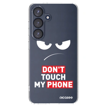 Picasee Samsung Galaxy S25 5G Hülle - Transparentes Silikon - Angry Eyes - Transparent