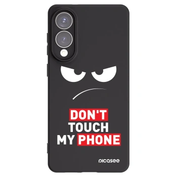 Picasee Samsung Galaxy S25 Edge 5G Hülle - Schwarzes Silikon - Angry Eyes - Transparent