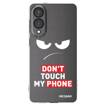 Picasee Samsung Galaxy S25 Edge 5G Hülle - Transparentes Silikon - Angry Eyes - Transparent