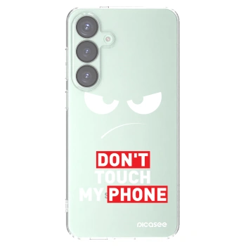 Picasee Samsung Galaxy S25+ 5G Hülle - Transparentes Silikon - Angry Eyes - Transparent