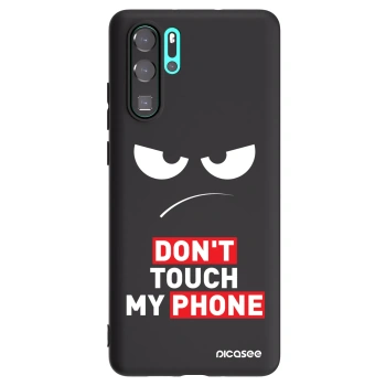 Hülle für Huawei P30 Pro - Angry Eyes - Transparent