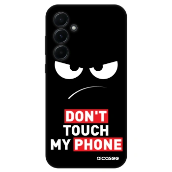 Hülle für Samsung Galaxy A55 5G A556B - Angry Eyes - Transparent