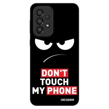 Hülle für Samsung Galaxy A33 5G A336 - Angry Eyes - Transparent